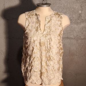 Anthro moulinette sœurs blouse